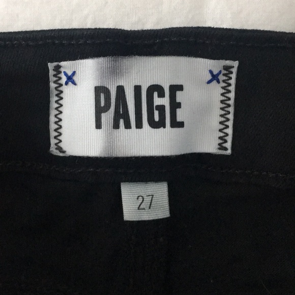 Paige Verdugo Ankle Black Jeans - Picture 5 of 7